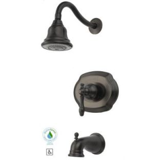 Glacier Bay Lyndhurst Single Handle 1 Spray Tub and Shower Faucet in Oil Rubbed Bronze 873 W216