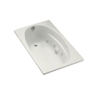 KOHLER 6036 Whirlpool Tub with Reversible Drain in White K 1139 H 0