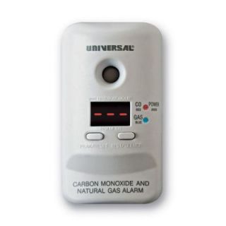 Universal Security Instruments Plug In Combination Carbon Monoxide and Natural Gas Alarm MCND401B