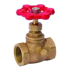 Mueller Industries 1/2 in. Brass FPT Stop and Waste Valve 105 103NL