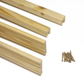 Pressure Treated Dog Ear Moulded Fence Cap Kit 162517