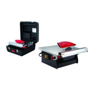 Rubi ND 180 BL Table Saw with Case and 2 Blades 28 in. Cut 25964