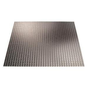 Fasade 4 ft. x 8 ft. Square Galvanized Steel Wall Panel S62 30