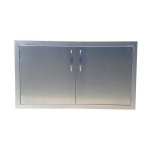 Capital Precision Series Outdoor Kitchen 30 in. Stainless Steel Double Access Storage Doors CG30ADS