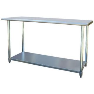 Stainless Steel Kitchen Work Table 24 in. x 60 in. SSWTABLE60