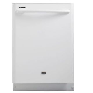 Maytag JetClean Plus Top Control Dishwasher in White with Steam Cleaning MDB6769PAW