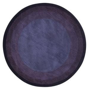 Home Decorators Collection Karolus Blue 5 ft. 9 in. Round Area Rug 3242290230
