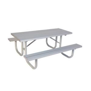 Ultra Play 8 ft. Aluminum Commercial Park Portable Table G238 A8