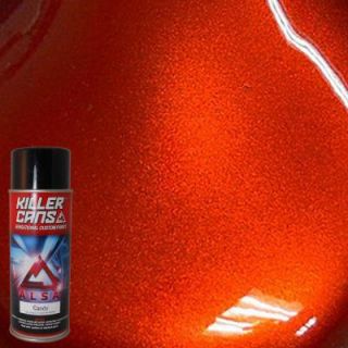 Alsa Refinish 12 oz. Candy Orange Killer Cans Spray Paint KC OR