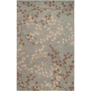 Home Decorators Collection Blossoms Blue 8 ft. x 10 ft. Area Rug BLS2600 810