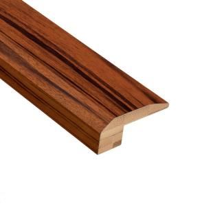 Home Legend Exotic Tigerwood 5/8 in. Thick x 2 1/8 in. Wide x 78 in. Length Bamboo Carpet Reducer Molding HL401CR
