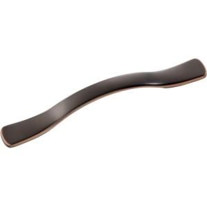 Hickory Hardware Euro Contemporary 4 in. Oil Rubbed Bronze Pull P2164 OBH