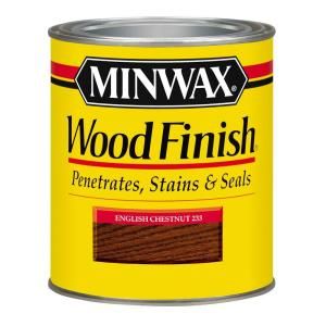 Minwax 8 oz. Oil Based English Chestnut Wood Finish Interior Stain 22330