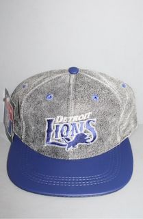 And Still x For All To Envy Vintage Detroit Lions leather snapback hat NWT
