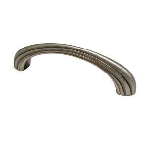Richelieu Hardware 96mm Traditional and Classic Pull Pewter BP40302142