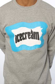 Ice Cream The Frost Crewneck Sweatshirt in Grey