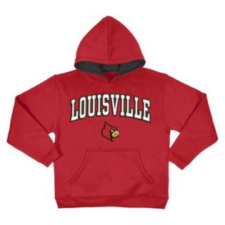 NCAA Kids Louisville Sweatshirt   Red (XL)
