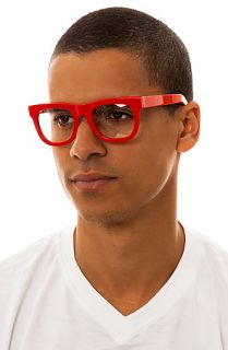 Super Sunglasses Glasses Ciccio in Clean and Red