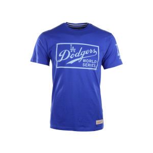 Los Angeles Dodgers Mitchell and Ness MLB Team History Tailored T Shirt