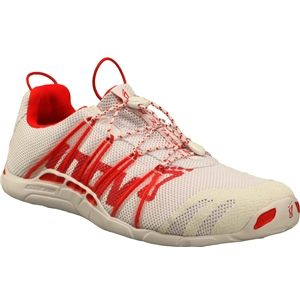 inov 8 Unisex Bare X Lite 150 White Red Shoes, Size 8 M   5050973232