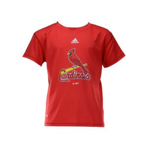 St. Louis Cardinals adidas MLB Kids Team Logo Climalite T Shirt