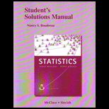 Statistics Student Solution Manual
