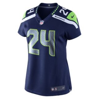 NFL Seattle Seahawks (Marshawn Lynch) Womens Football Home Limited Jersey   Col