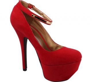 Womens Da Viccino Ashlie 1   Red Platform Shoes