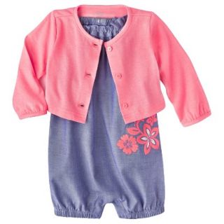 Just One YouMade by Carters Girls 2 Piece Set   Pink/Denim 18 M