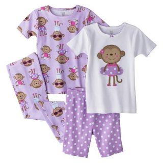Just One You Made by Carters Infant Toddler Girls 4 Piece Short Sleeve