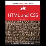 Html and Css Visual Quickstart Guide With Access