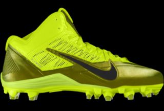 Nike Alpha Pro 3/4 TD iD Custom Mens Football Cleats   Yellow