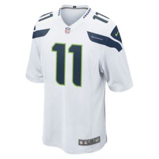 NFL Seattle Seahawks (Percy Harvin) Mens Football Away Game Jersey   White