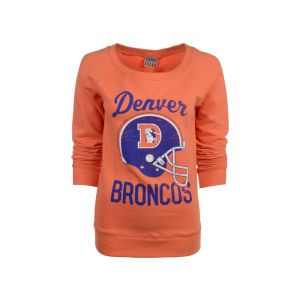 Denver Broncos NFL Womens Touchdown Fleece Crew