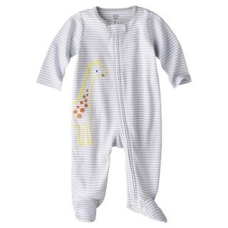 Just One YouMade by Carters Newborn Sleep N Play   Set Gray/White 6 M