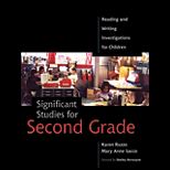 Significant Studies for Second Grade  Reading and Writing Investigations for Children