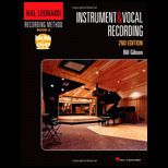 Instrument and Vocal Recording Book 2   With CD