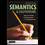 Semantics  Coursebook