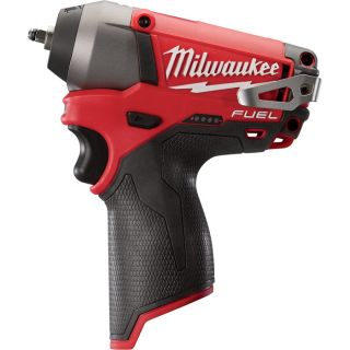 Milwaukee M12 FUEL Cordless Impact Wrench   Tool Only, 1/4 Inch Sq., 12 Volt,