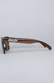 OAKLEY The Frogskins Sunglasses in Polished Rootbeer Bronze Polarized