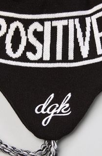 DGK The Positive 2 Negative Beanie in Black