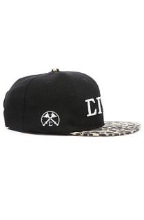 Civil Hat Leopard in Black