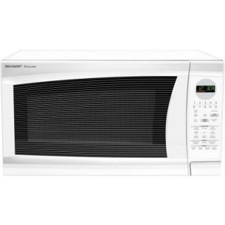 Sharp Carousel 2.0 cu. ft. Countertop Microwave in White with Sensor Cooking DISCONTINUED R520LWT