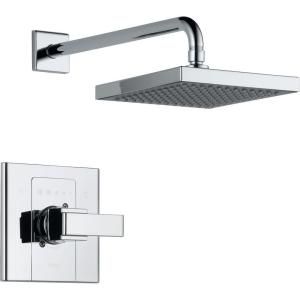 Delta Arzo 1 Handle 1 Spray Shower Faucet Trim Kit in Chrome (Valve Not Included) T14286 SHQ