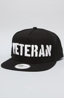 Play Cloths The Vet Snapback in Duct Black