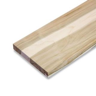 Sure Wood Forest Products 1 x 2 x 6 Wormy Maple S4S Premium Hardwood Board 326331