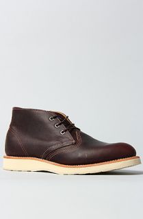 Red Wing The Work Chukka Boot in Briar Oil Slick Leather