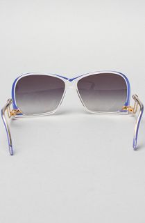 Vintage Eyewear The Cazal 174 Sunglasses in Blue and Clear