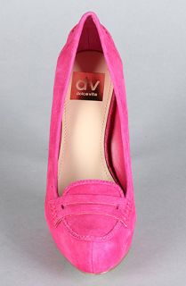 DV by Dolce Vita The Bridgette Shoe in Pink Suede
