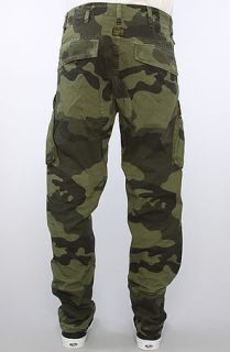 G Star The Rovic Tapered Pants in Sage Camo